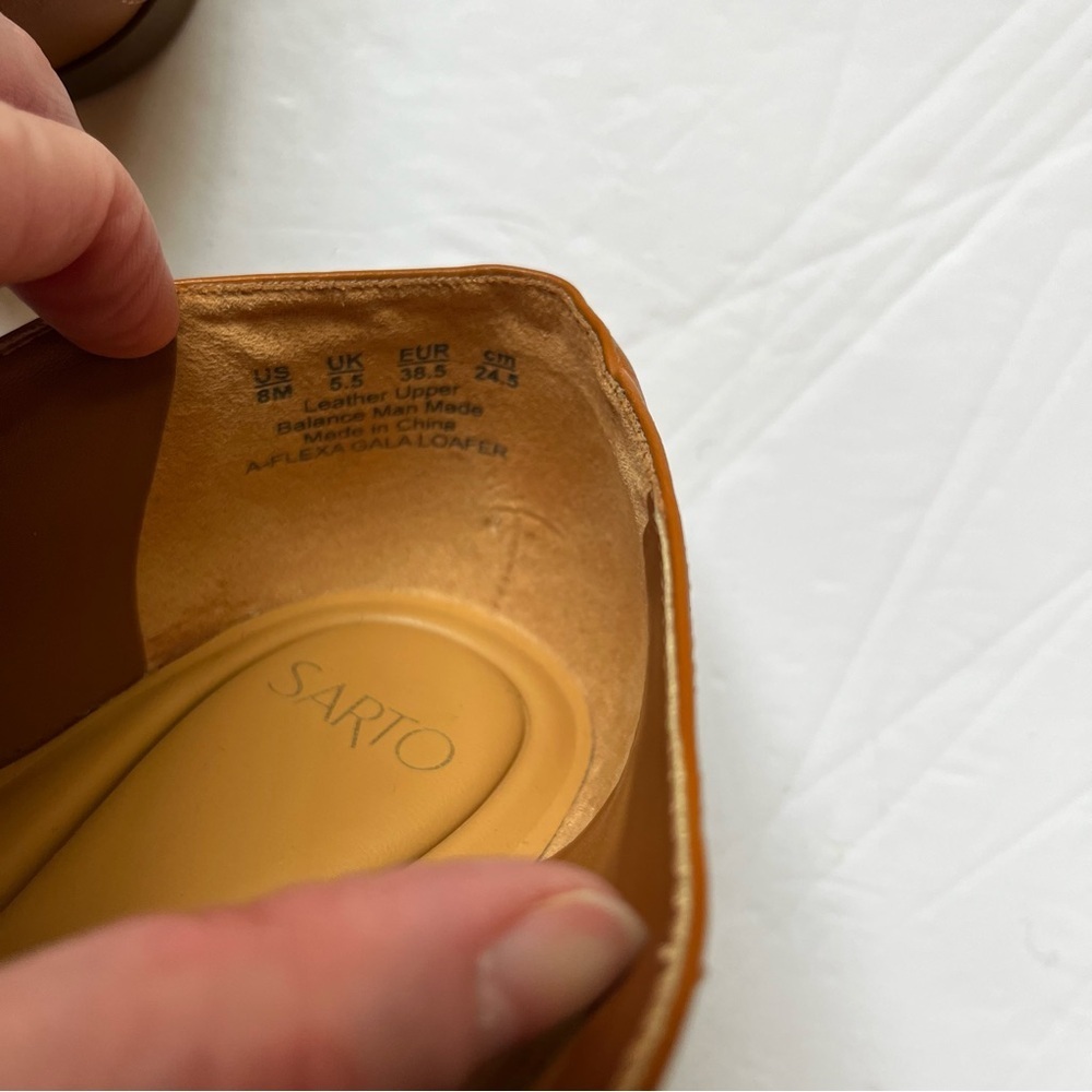 SARTO By Franco Sarto Tan Loafers for Timeless Style - Picture 3 of 4